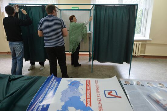 Polling stations prepare for elections