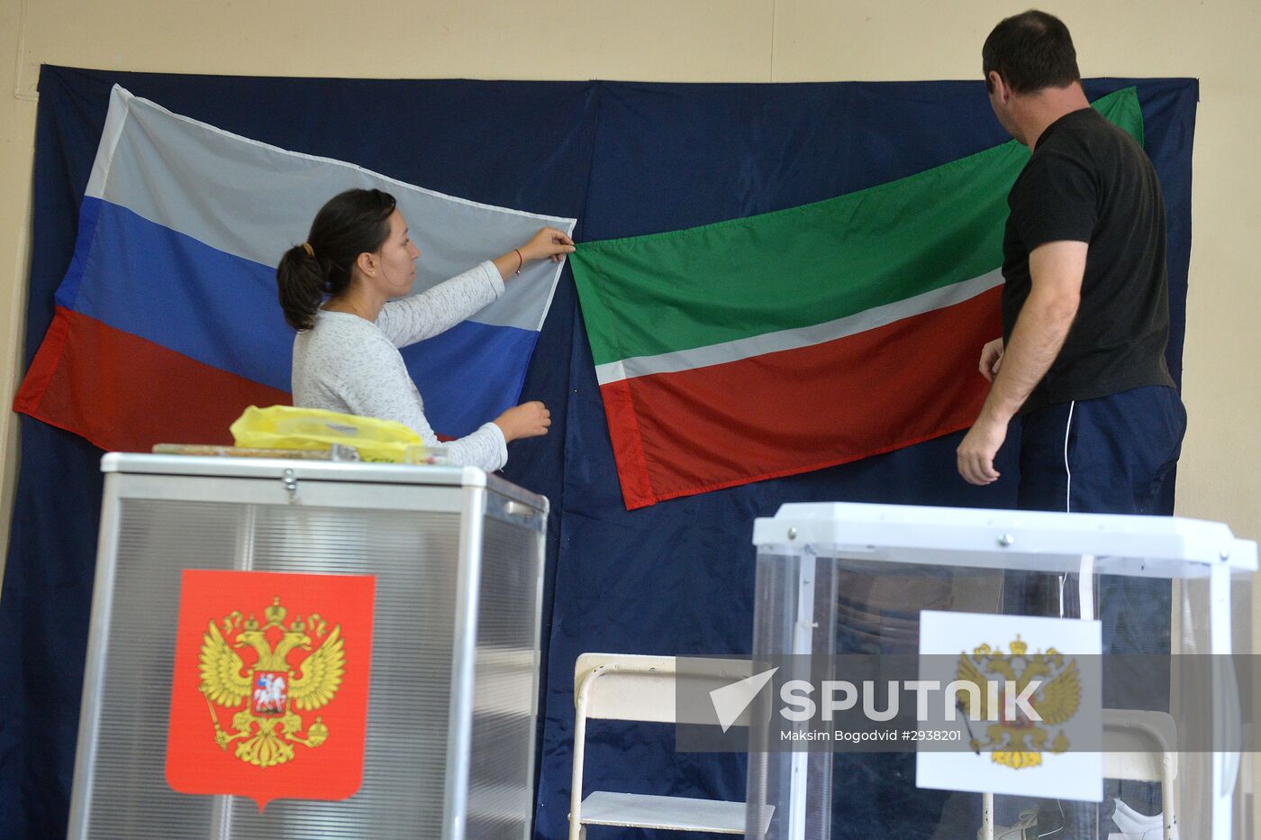 Polling stations prepare for elections