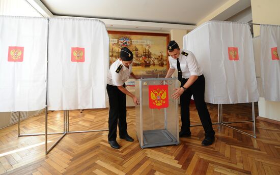 Polling stations prepare for elections