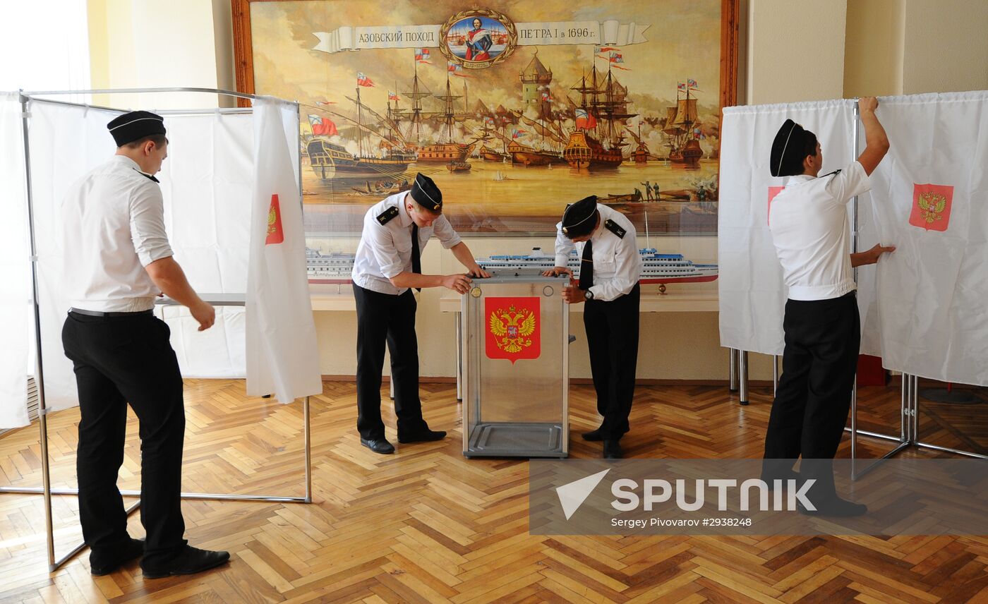 Polling stations prepare for elections