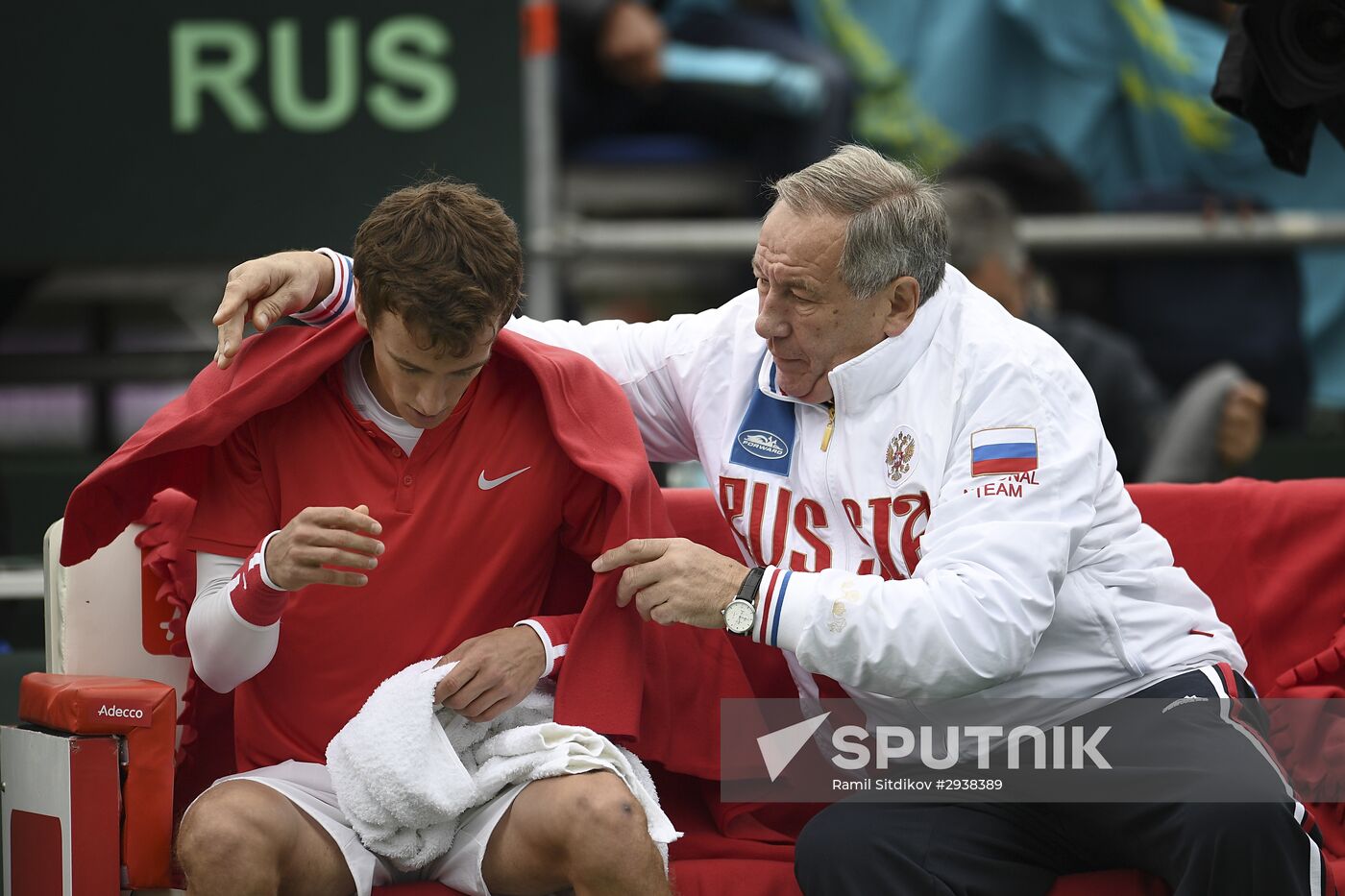 Tennis. Davis Cup. Russia vs. Kazakhstan. Day two
