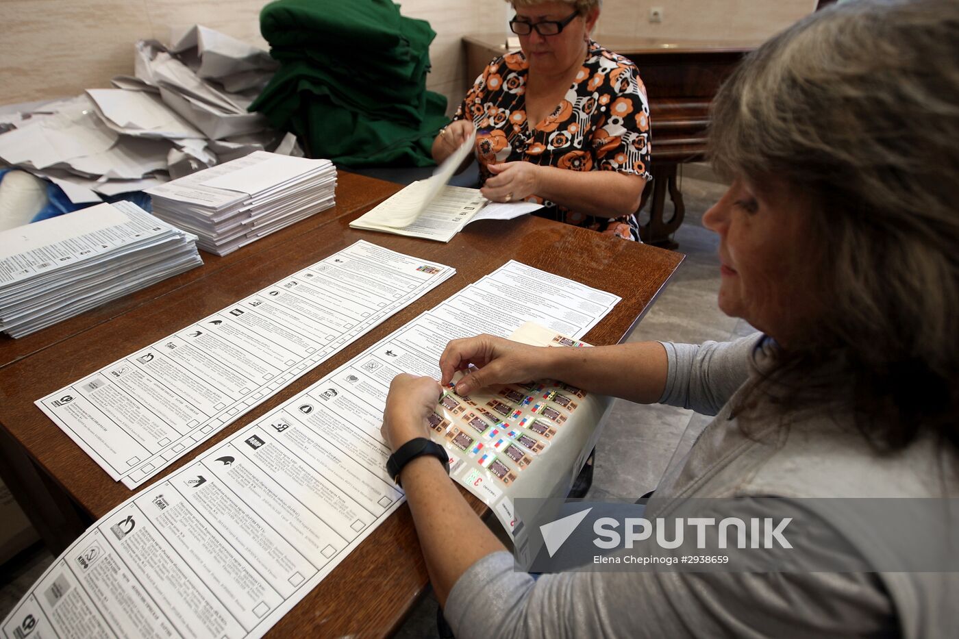 Polling stations prepare for elections