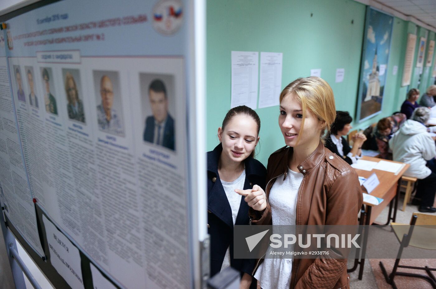 General election day in Russia