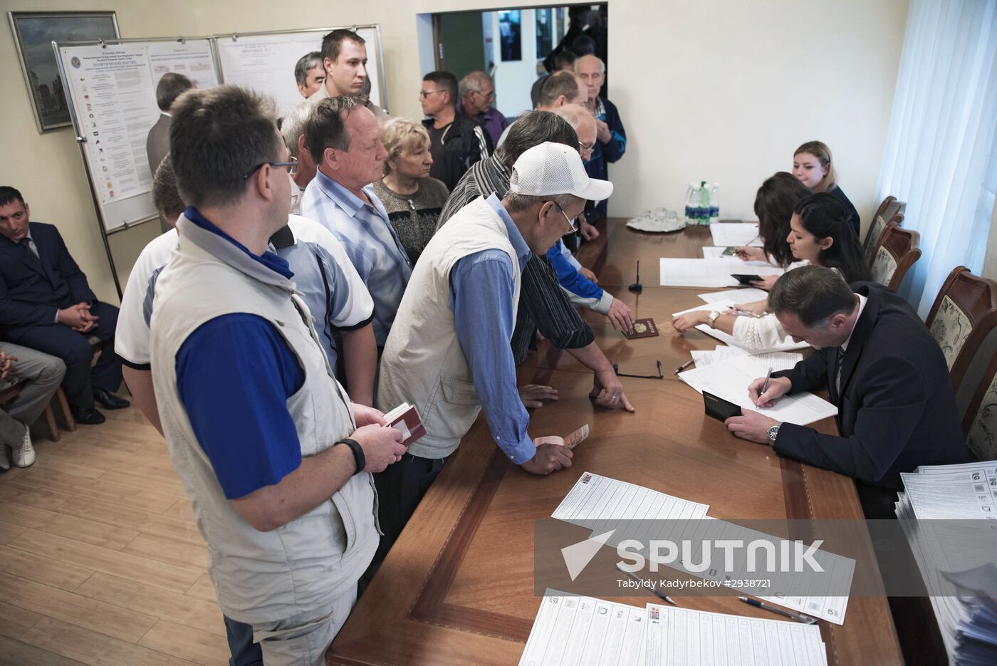 General election day abroad