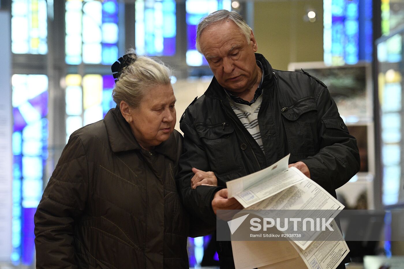 General election day in Moscow