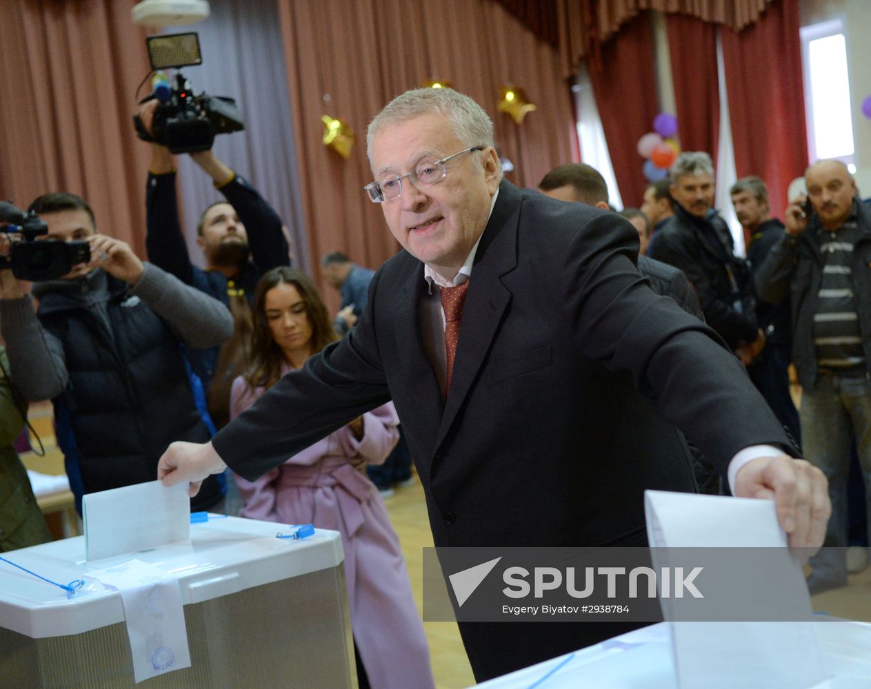 General election day in Moscow