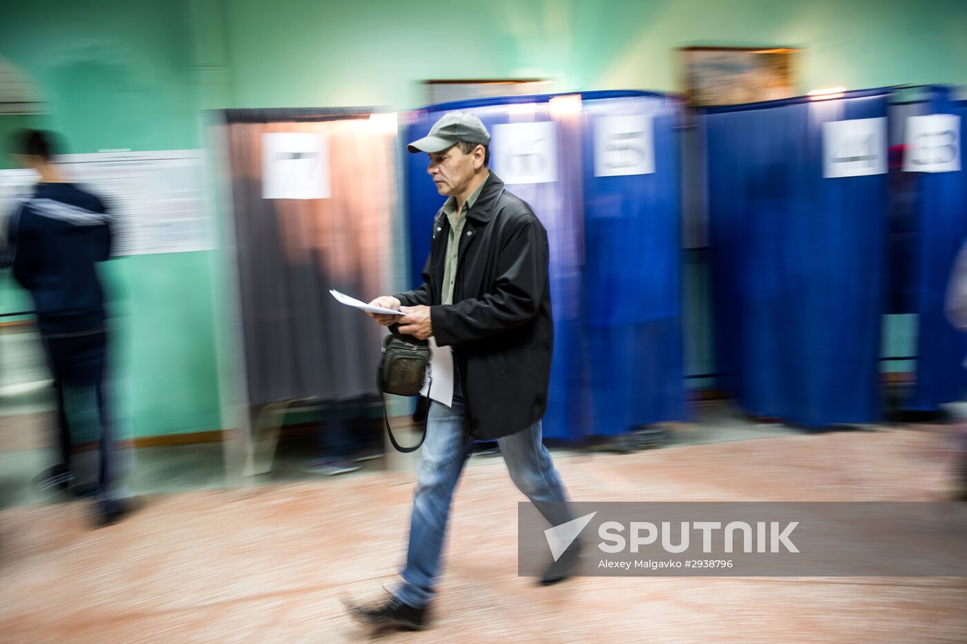 General election day in Russia