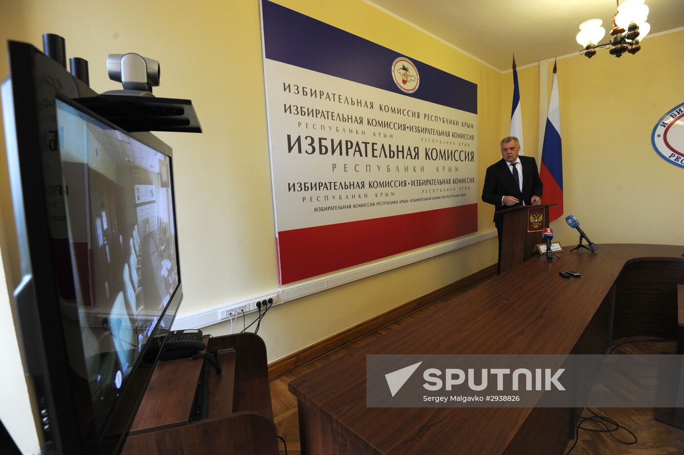General election day in Russia
