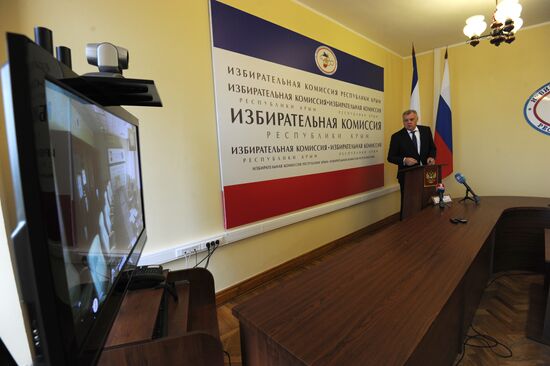General election day in Russia