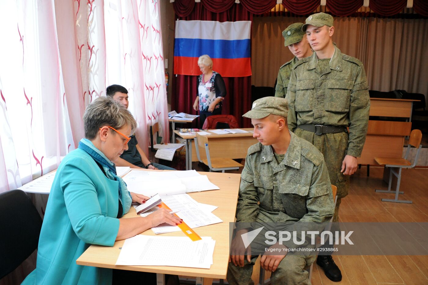 General election day in Russia