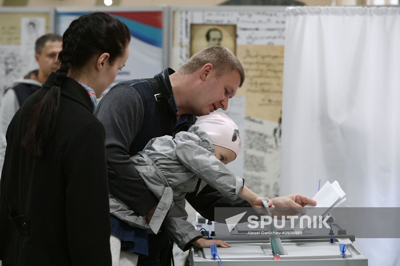 General election day in Russia