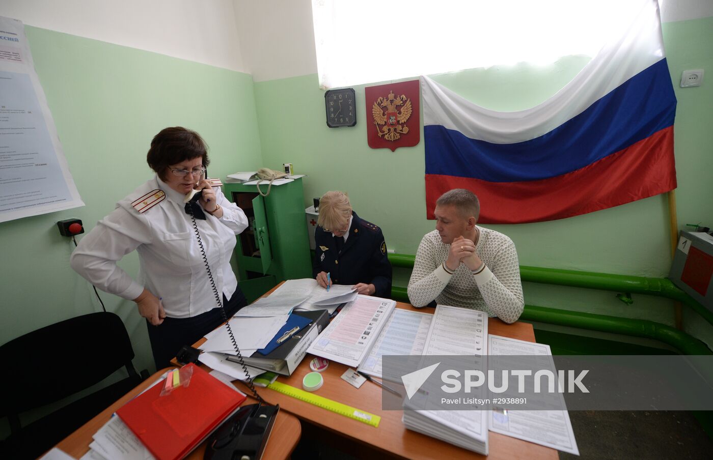 General election day in Russia
