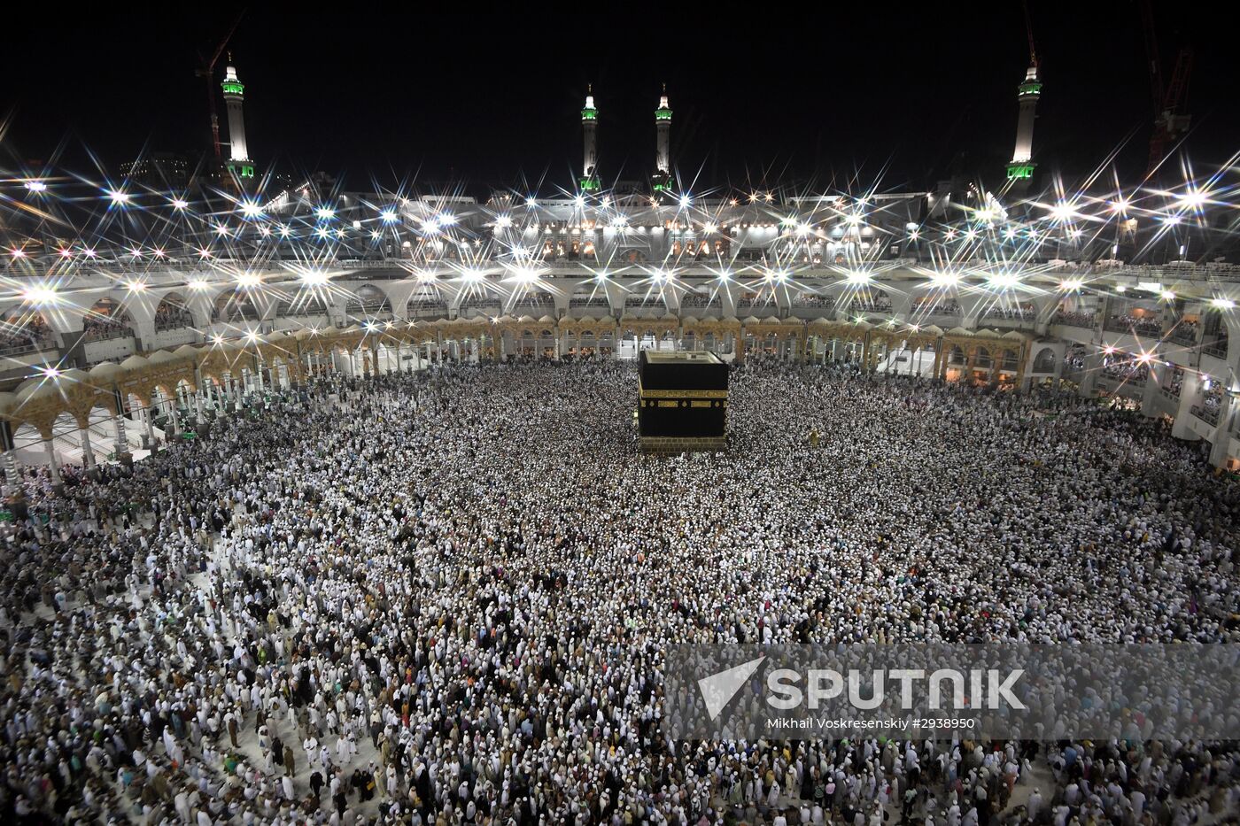 Pilgrims in Mecca