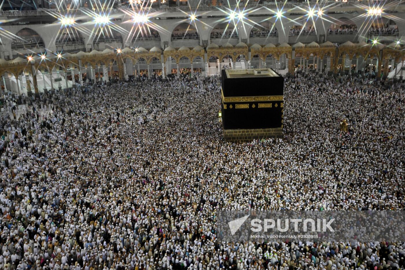 Pilgrims in Mecca