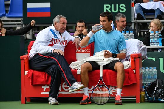 Tennis. Davis Cup. Russia vs. Kazakhstan