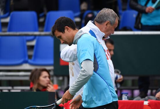 Tennis. Davis Cup. Russia vs. Kazakhstan