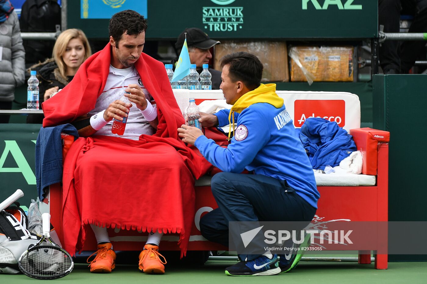 Tennis. Davis Cup. Russia vs. Kazakhstan