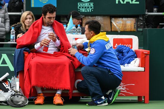 Tennis. Davis Cup. Russia vs. Kazakhstan