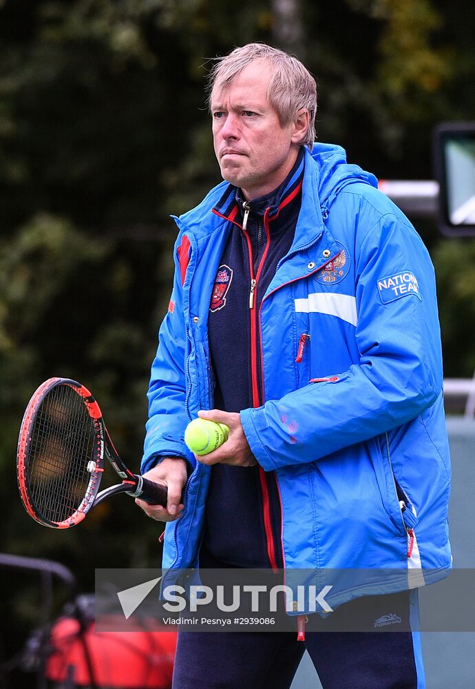 Tennis. Davis Cup. Russia vs. Kazakhstan
