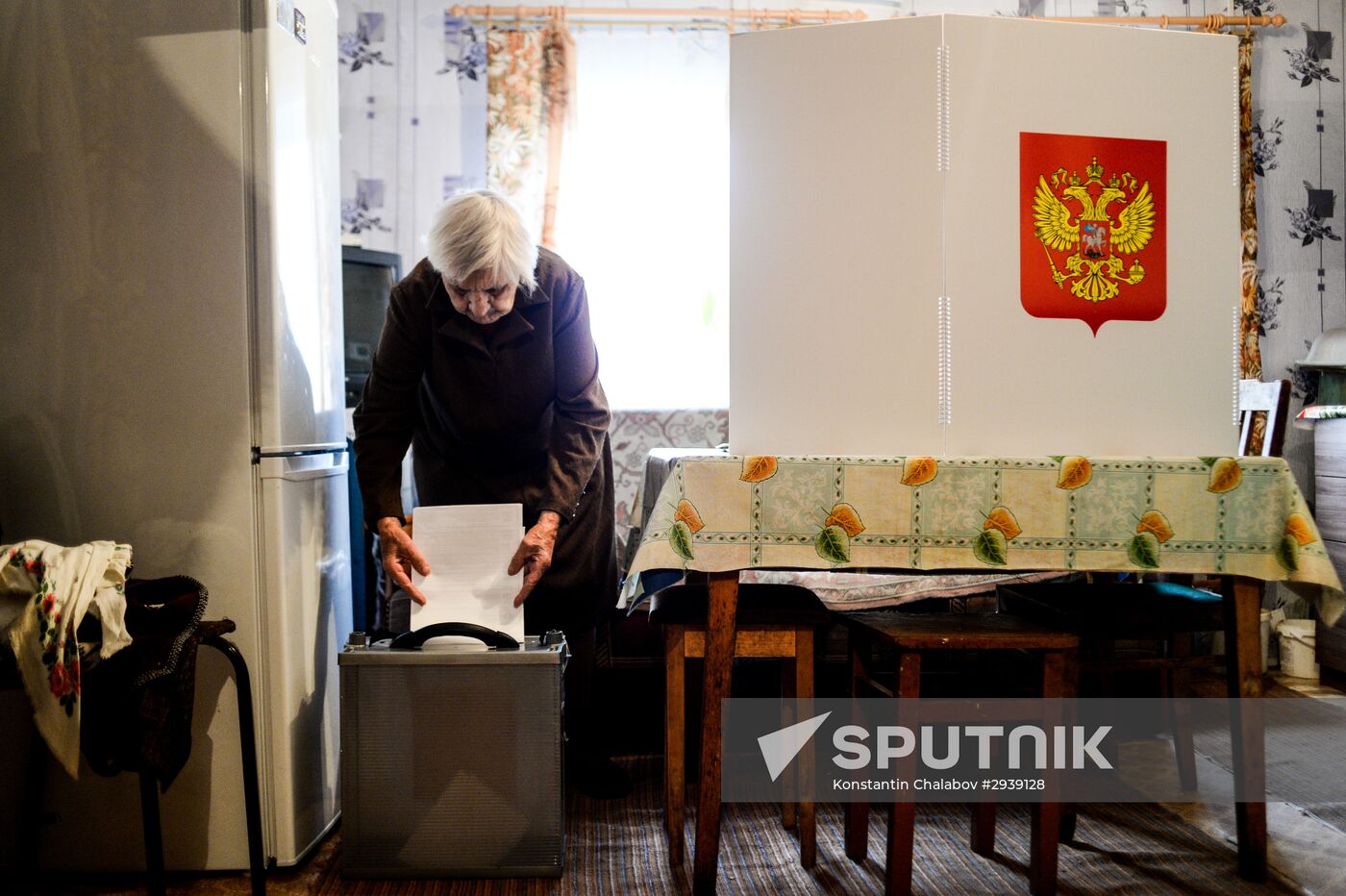 General election day in Russia