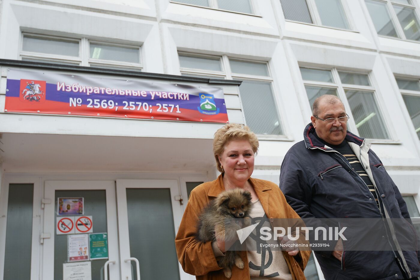 General election day in Moscow