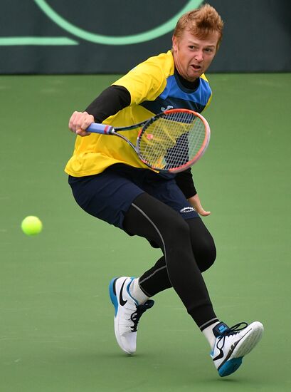 Tennis. Davis Cup. Russia vs. Kazakhstan
