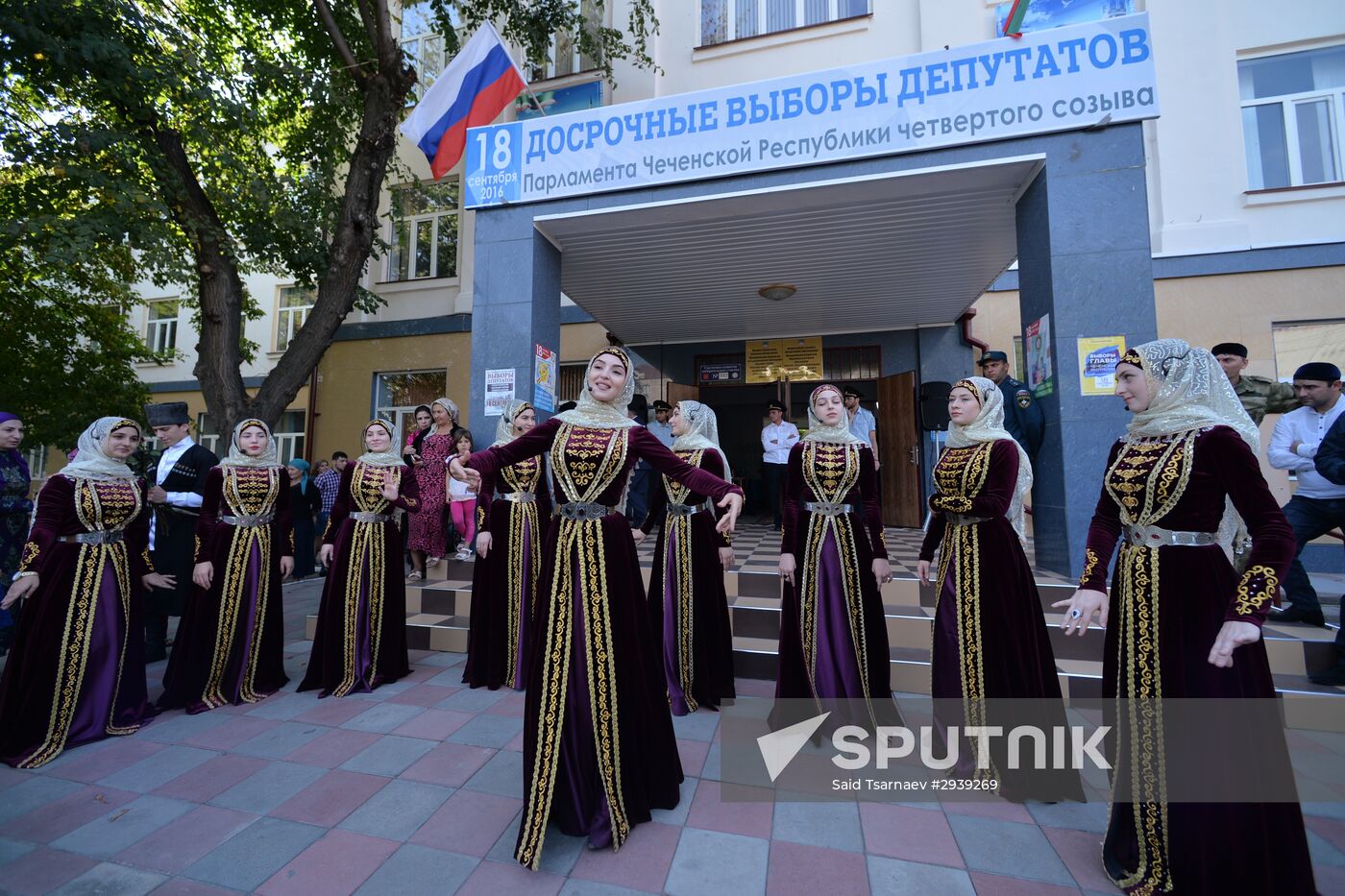 General election day in Russia