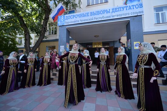 General election day in Russia