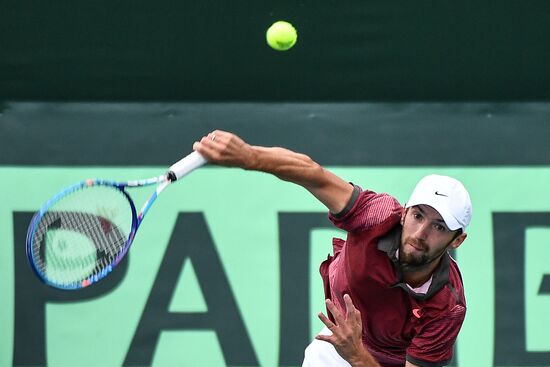 Tennis. Davis Cup. Russia vs. Kazakhstan