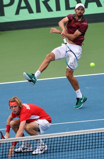 Tennis. Davis Cup. Russia vs. Kazakhstan