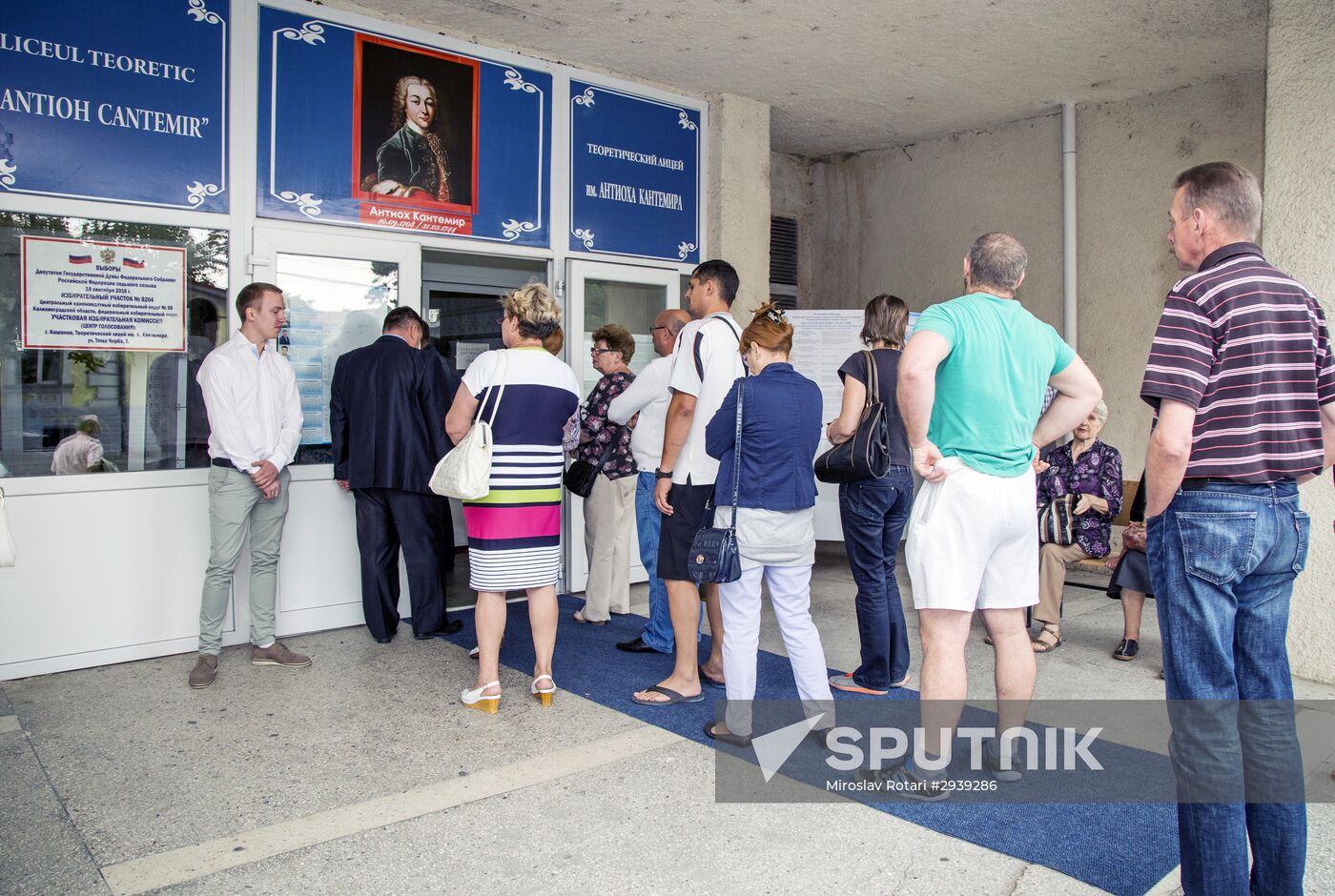 General election day abroad