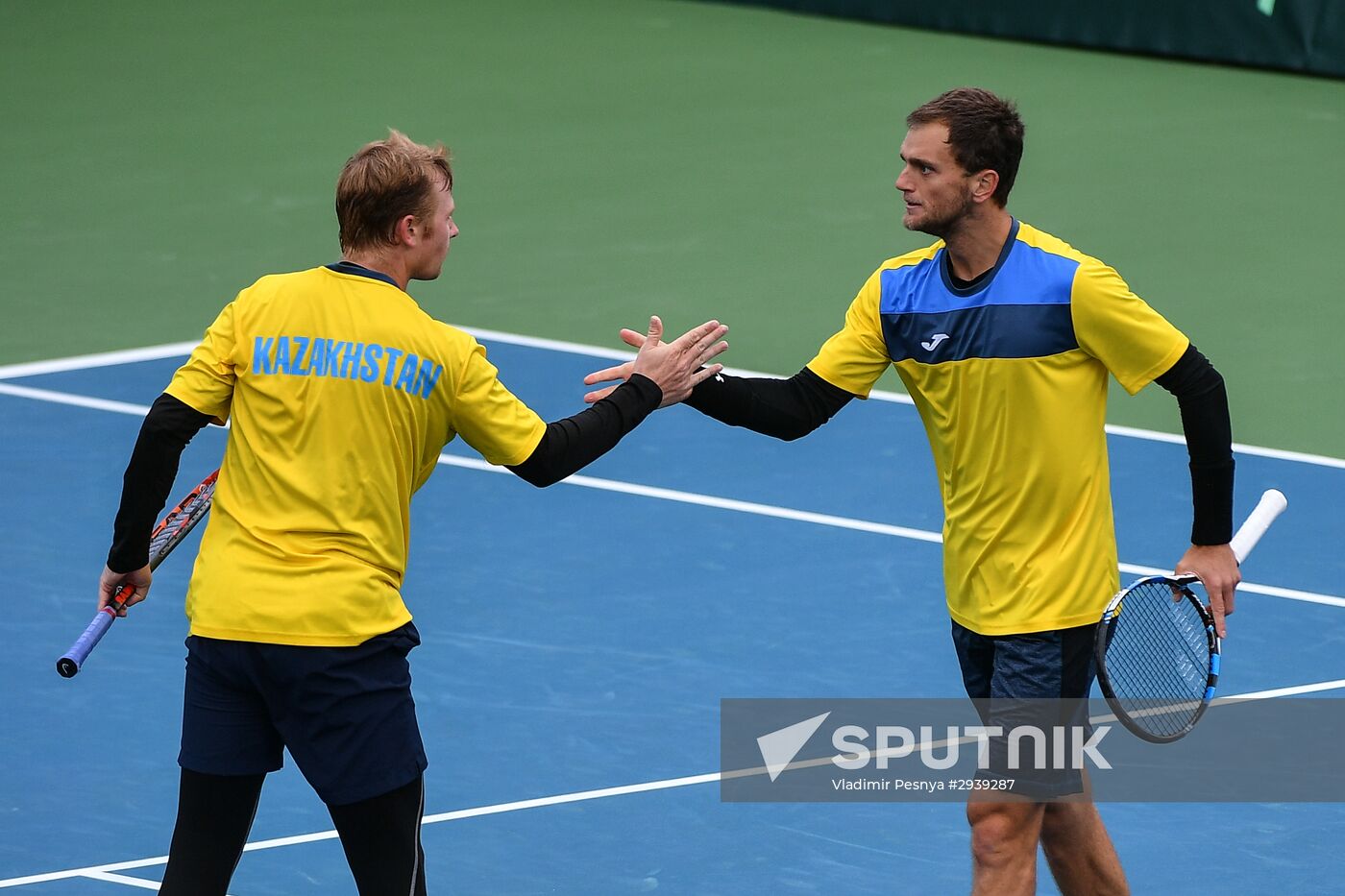 Tennis. Davis Cup. Russia vs. Kazakhstan