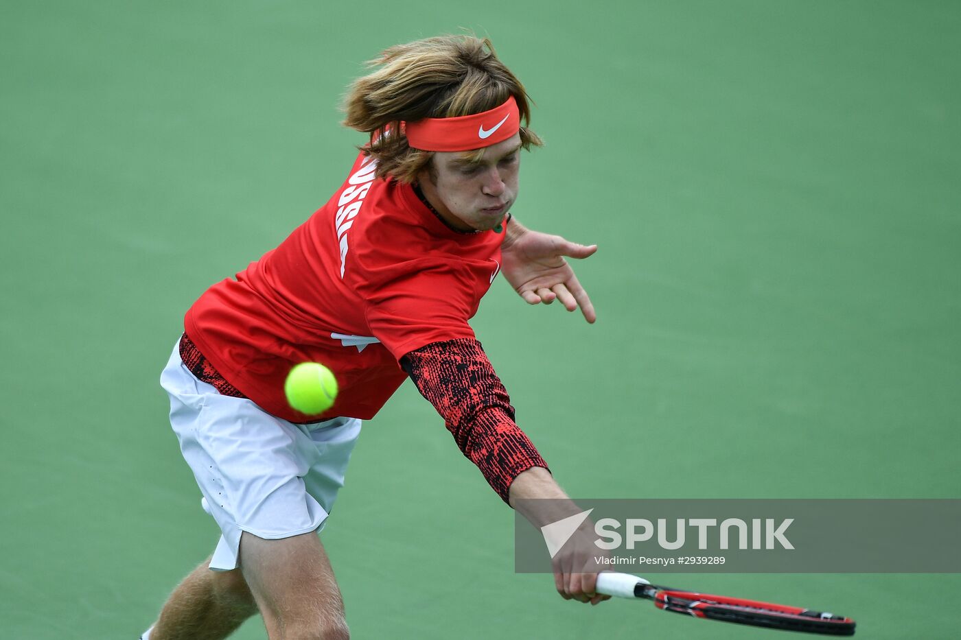 Tennis. Davis Cup. Russia vs. Kazakhstan