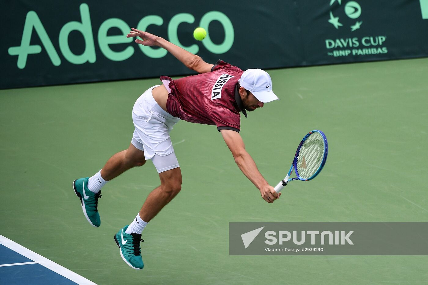 Tennis. Davis Cup. Russia vs. Kazakhstan