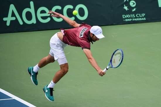 Tennis. Davis Cup. Russia vs. Kazakhstan
