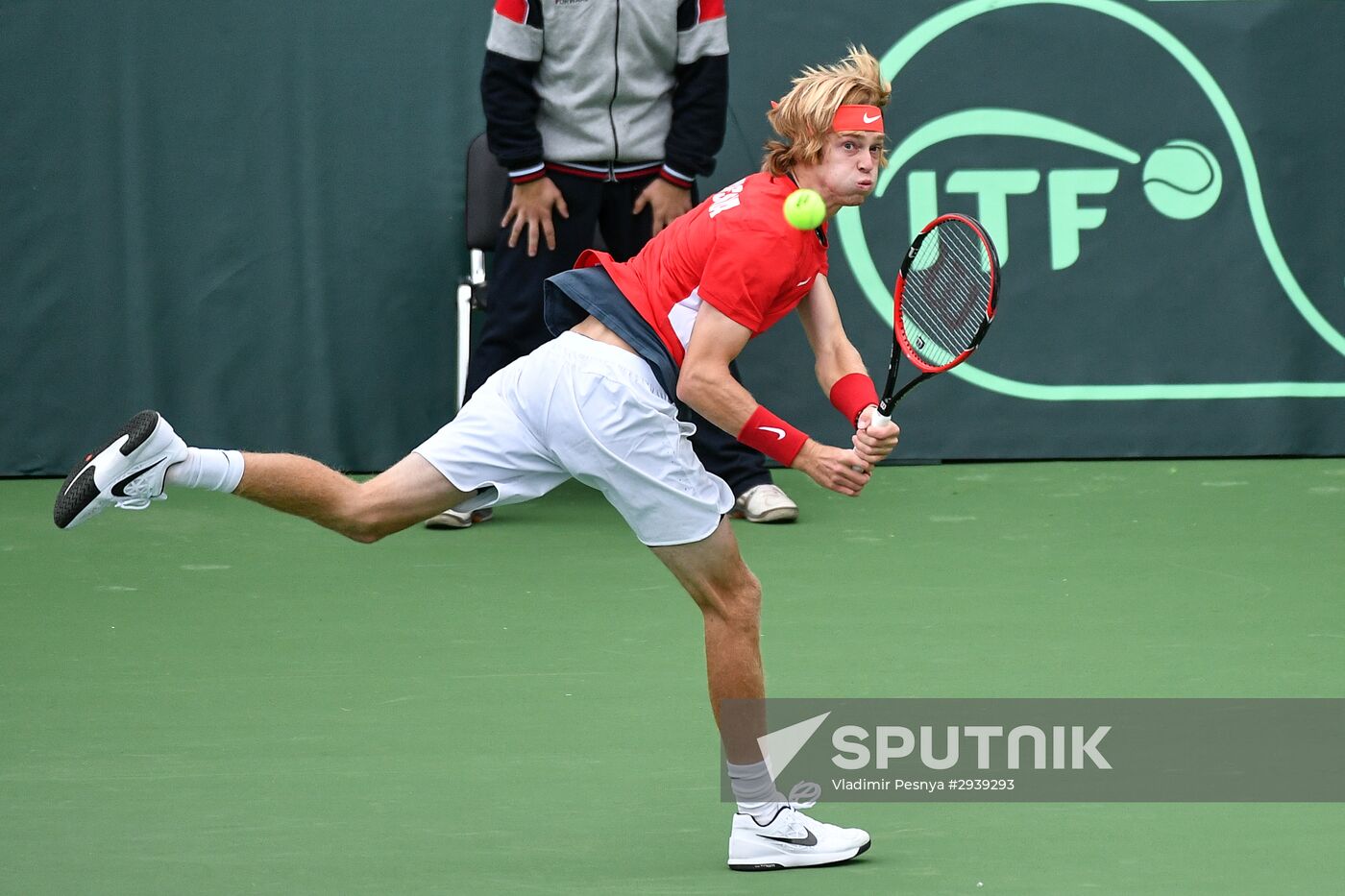 Tennis. Davis Cup. Russia vs. Kazakhstan