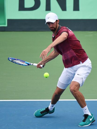 Tennis. Davis Cup. Russia vs. Kazakhstan