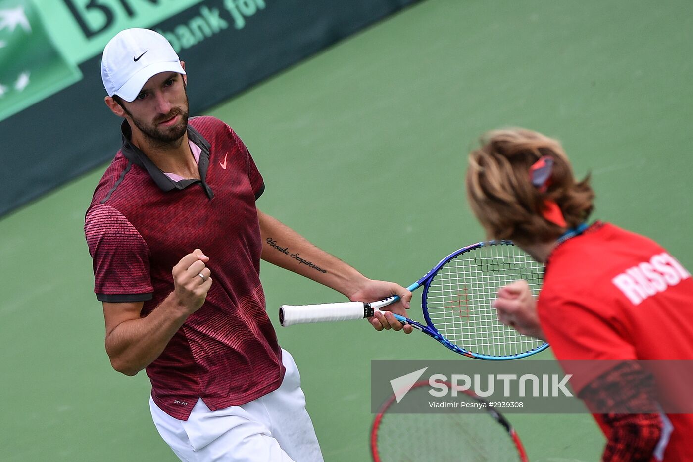 Tennis. Davis Cup. Russia vs. Kazakhstan