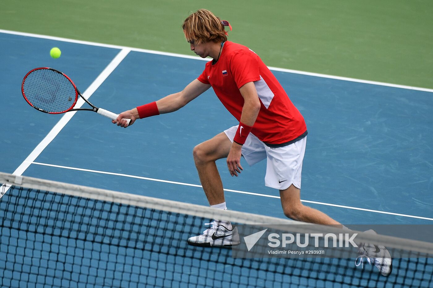 Tennis. Davis Cup. Russia vs. Kazakhstan