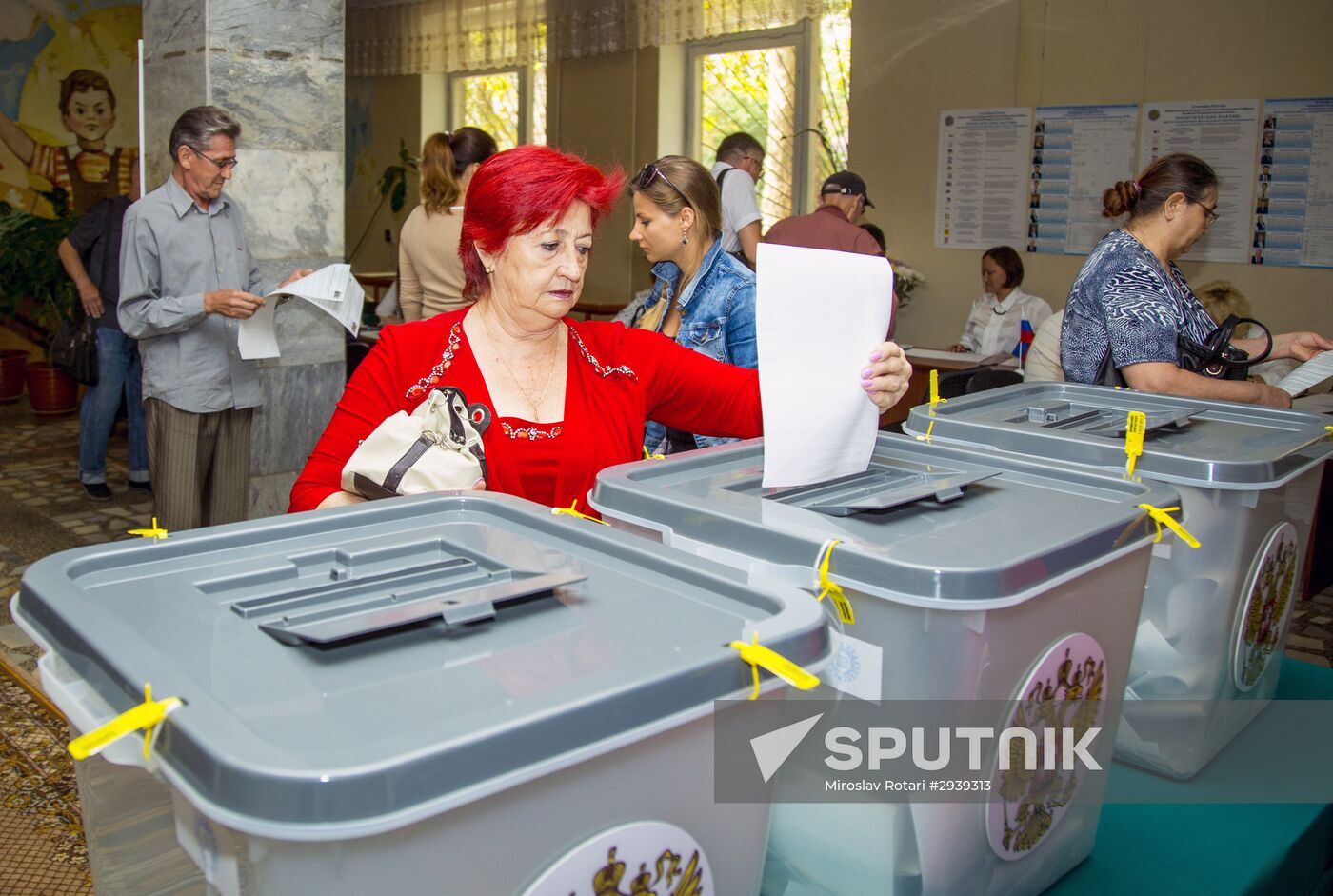 General election day abroad