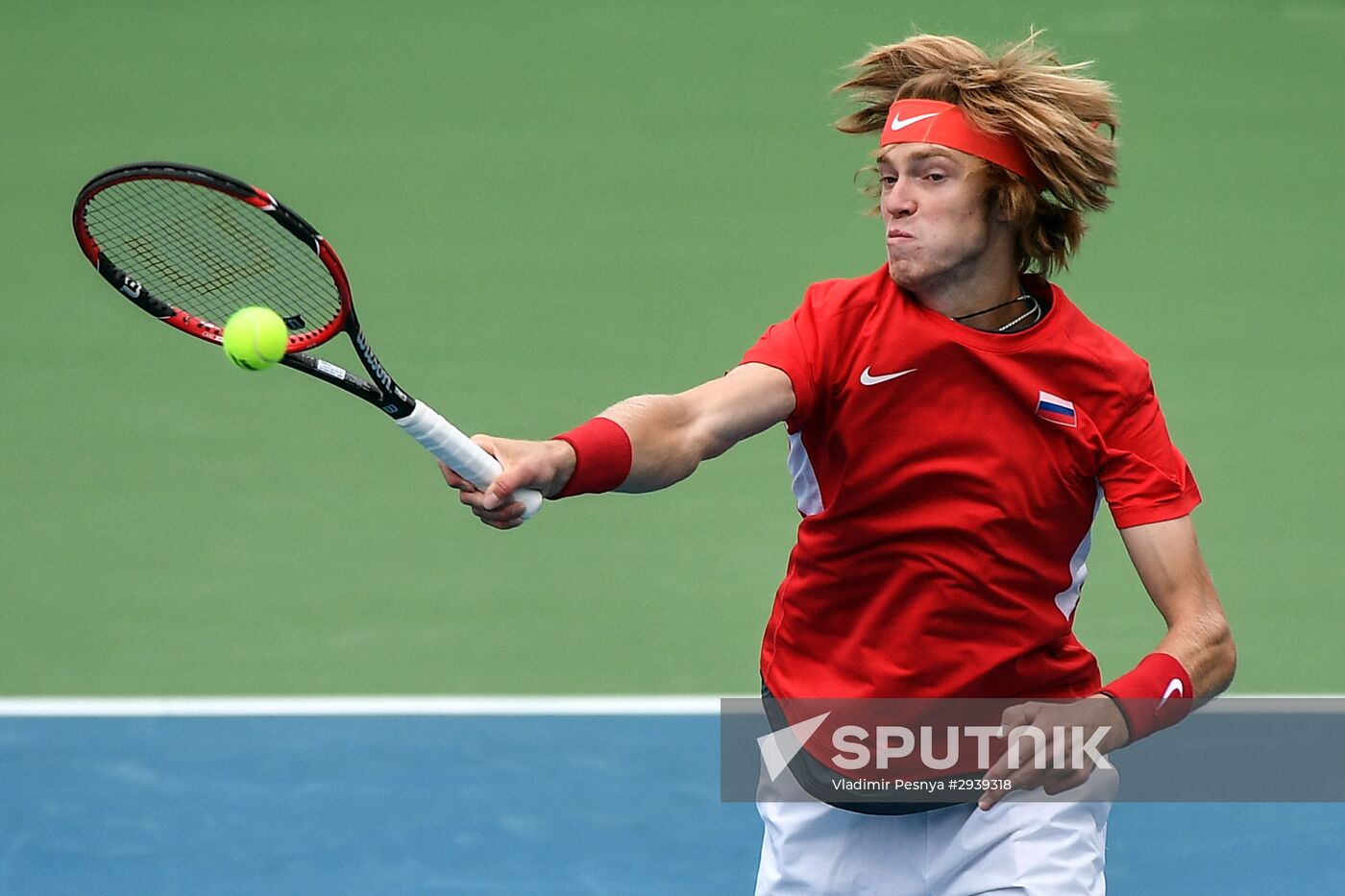 Tennis. Davis Cup. Russia vs. Kazakhstan