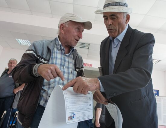 General election day abroad