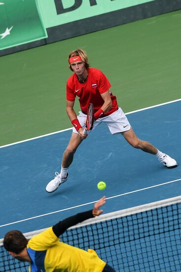 Tennis. Davis Cup. Russia vs. Kazakhstan
