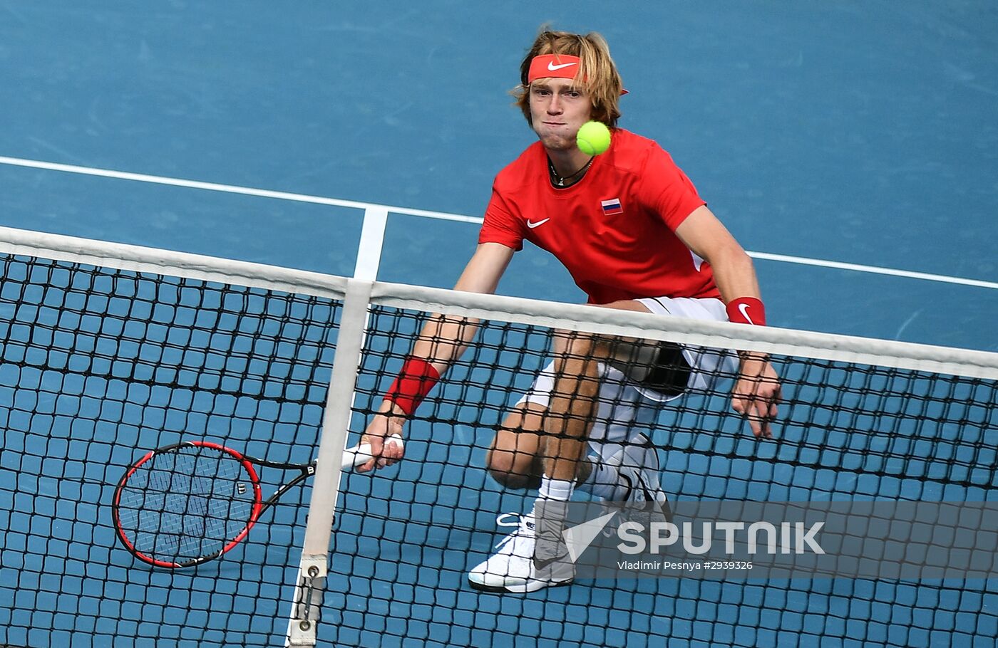 Tennis. Davis Cup. Russia vs. Kazakhstan