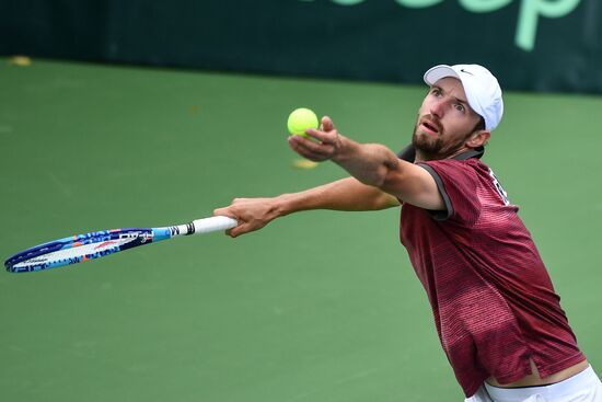 Tennis. Davis Cup. Russia vs. Kazakhstan