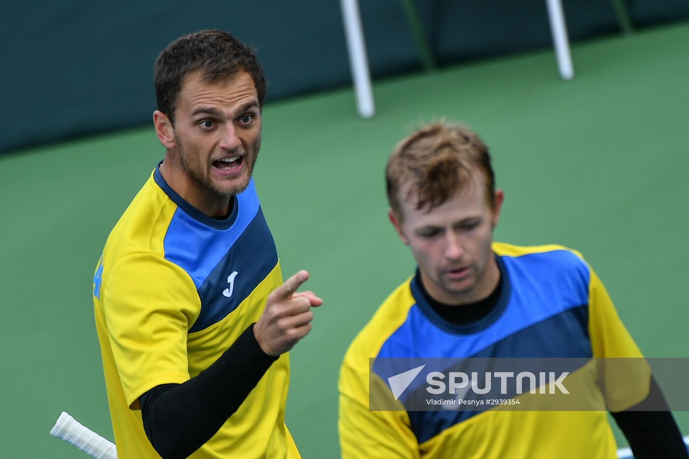 Tennis. Davis Cup. Russia vs. Kazakhstan