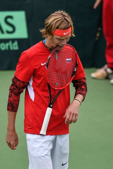 Tennis. Davis Cup. Russia vs. Kazakhstan