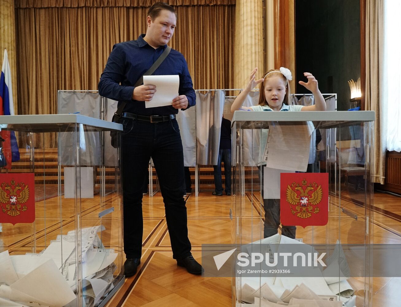 General election day abroad
