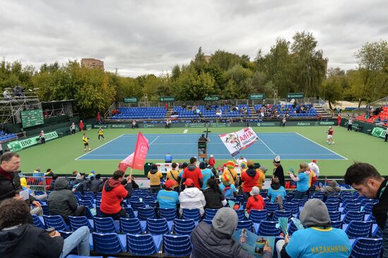 Tennis. Davis Cup. Russia vs. Kazakhstan