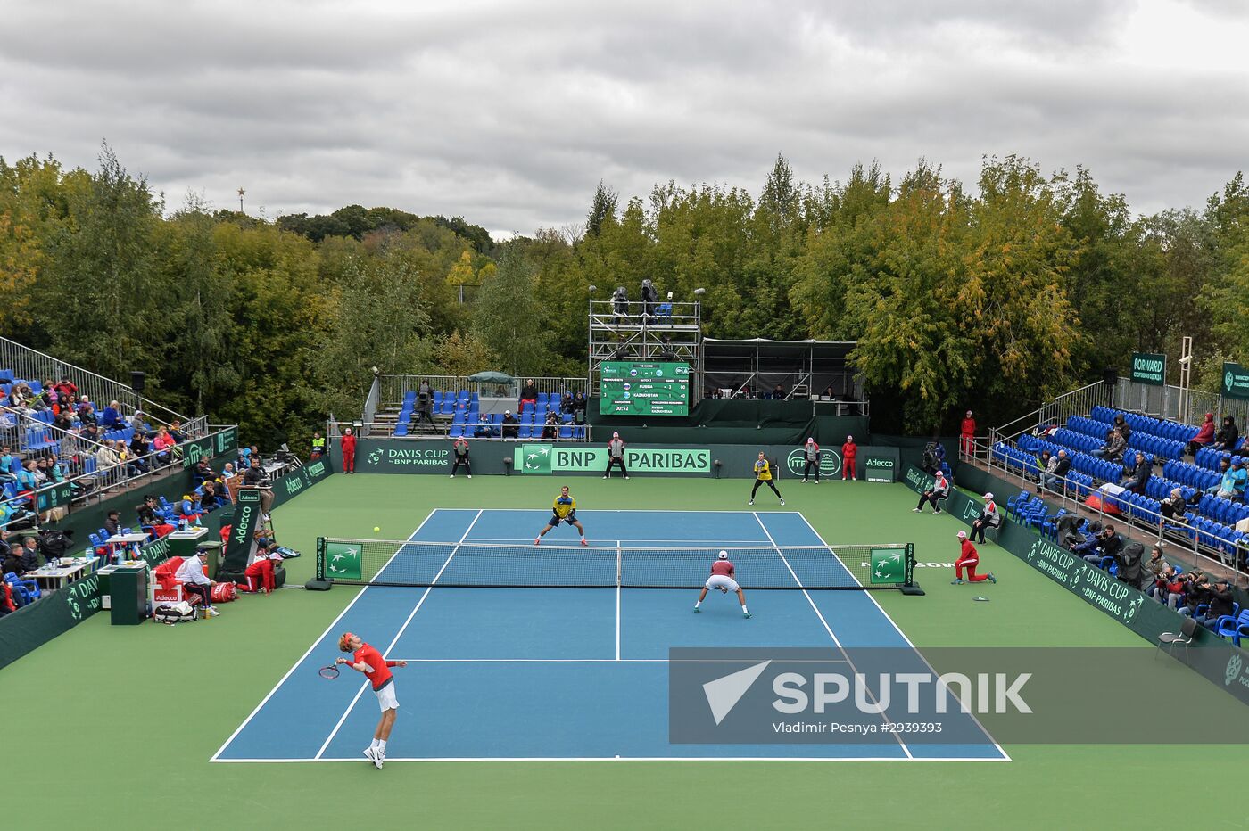 Tennis. Davis Cup. Russia vs. Kazakhstan